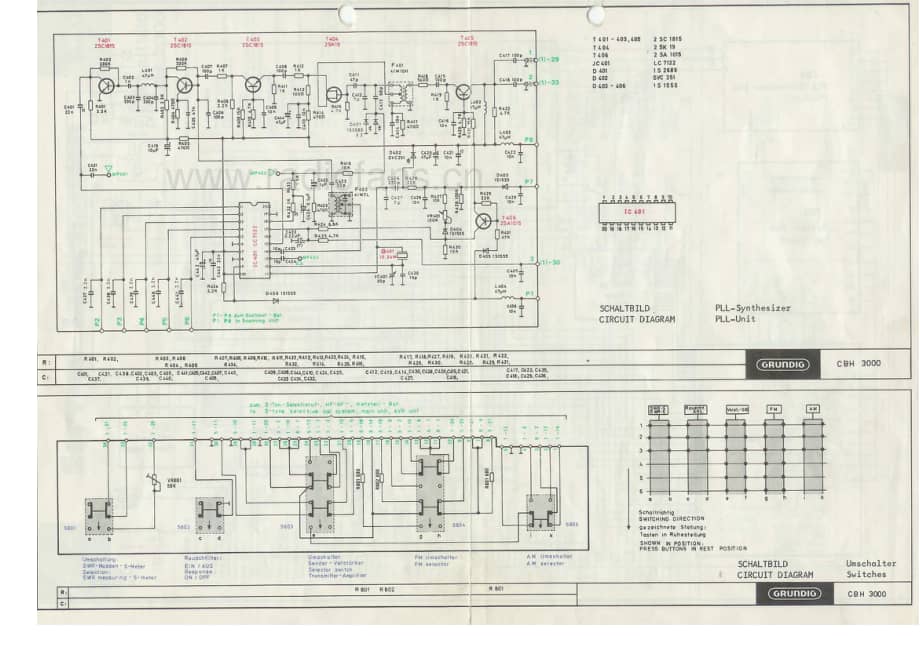 GrundigCBH3000 维修电路图、原理图.pdf_第3页