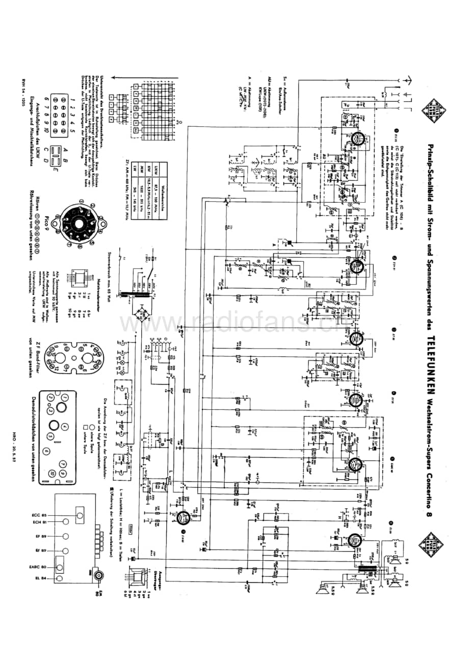 TelefunkenConcertino8维修电路图、原理图.pdf_第1页