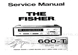 Fisher600TServiceManual 电路原理图.pdf