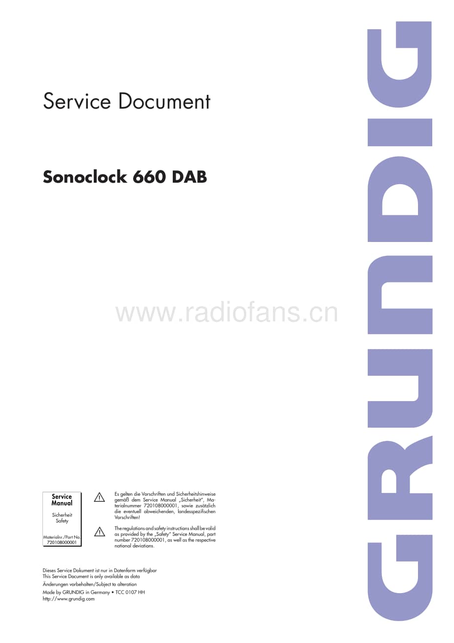 GrundigSonoclock660DAB 维修电路图、原理图.pdf_第1页