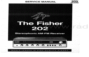 Fisher202ServiceManual 电路原理图.pdf