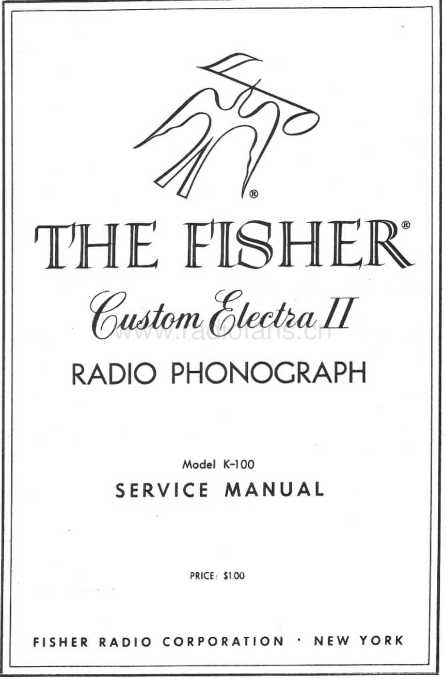 Fisher_K100_SM 维修电路图 原理图.pdf_第1页