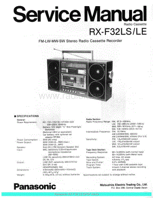 Panasonic_RX-F32LS_sch 电路图 维修原理图.pdf