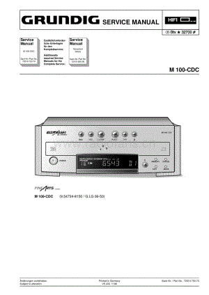 GrundigM100CDC 维修电路图、原理图.pdf