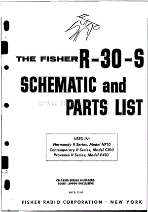 FisherR30SServiceManual 电路原理图.pdf