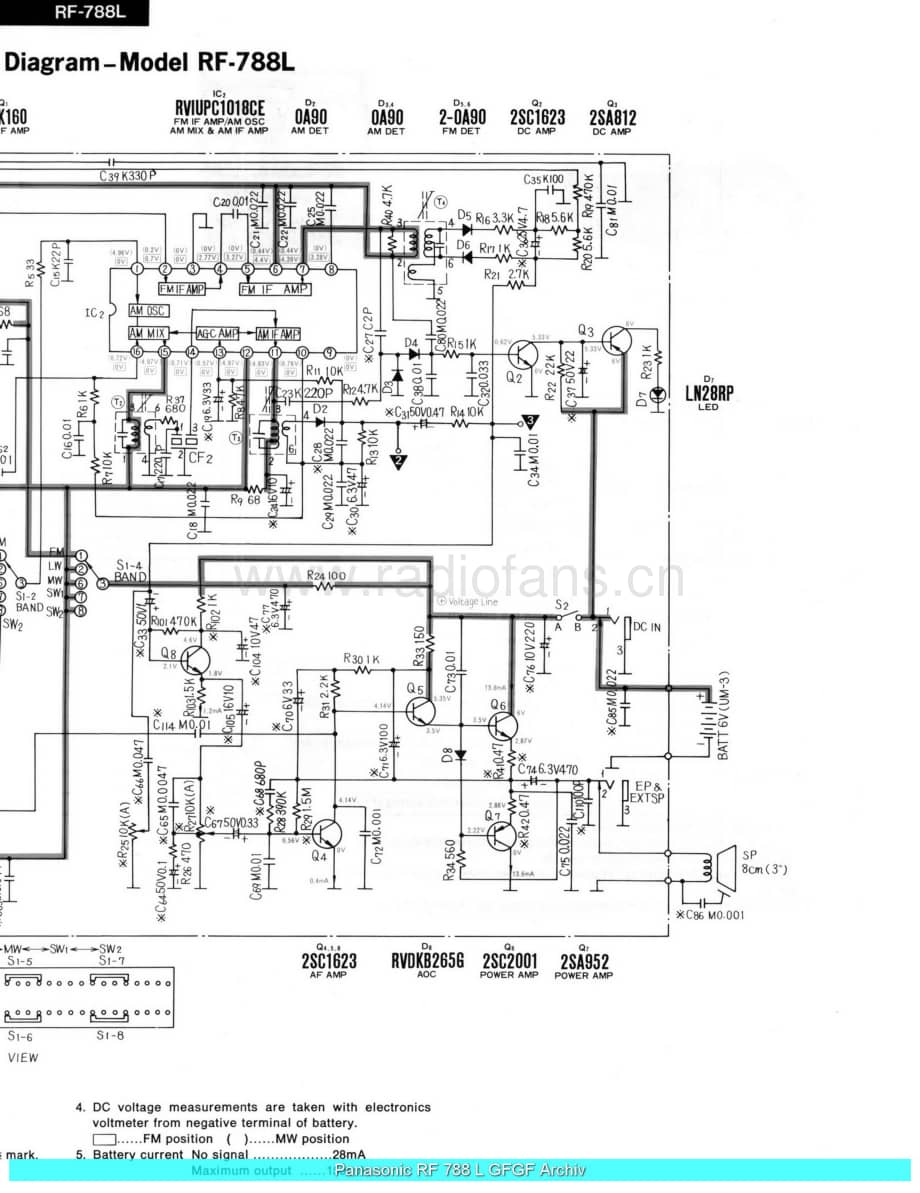 Panasonic_RF-788L_sch 电路图 维修原理图.pdf_第3页