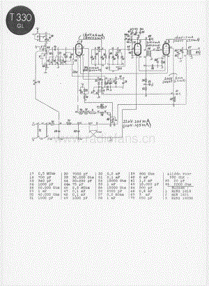 Telefunken330GL维修电路图、原理图.pdf
