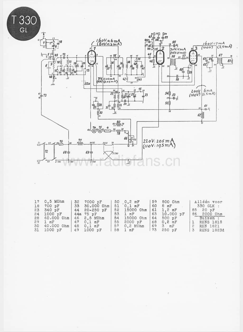Telefunken330GL维修电路图、原理图.pdf_第1页