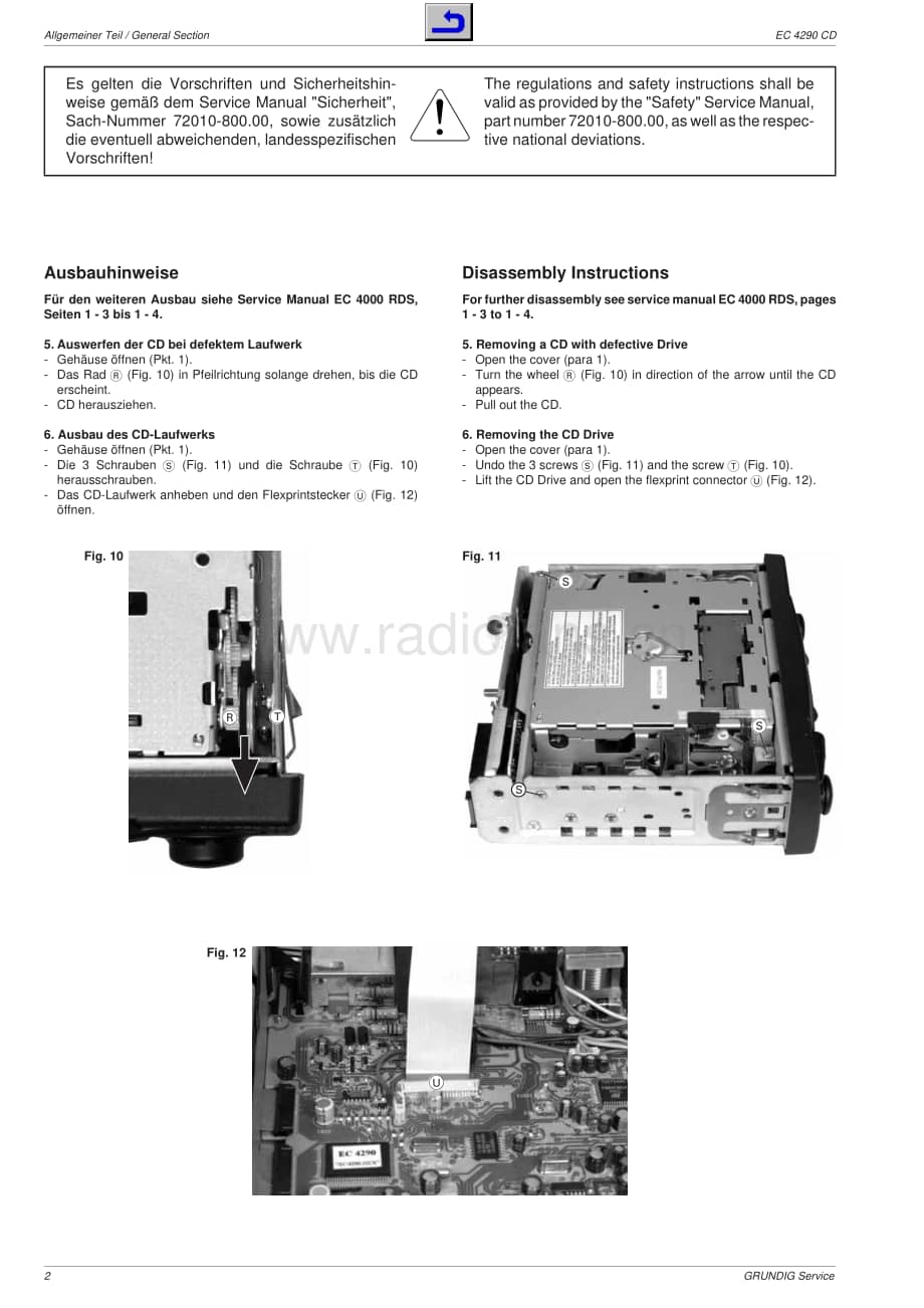GrundigEC4290 维修电路图、原理图.pdf_第2页