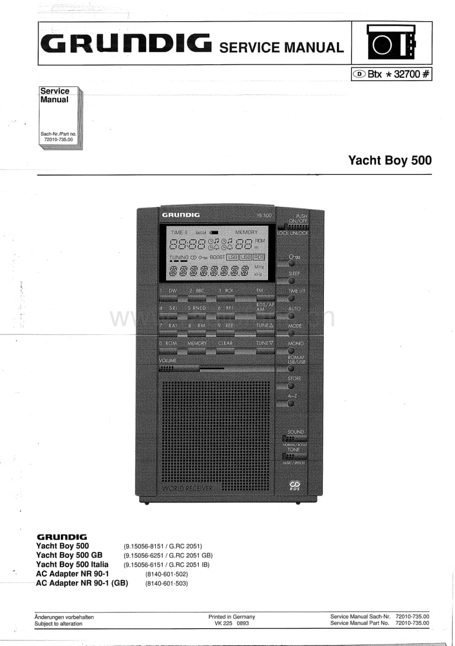 GrundigYachtBoy500 维修电路图、原理图.pdf_第1页