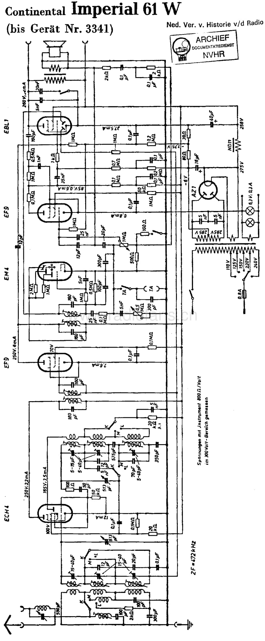 Imperial_61W 维修电路图 原理图.pdf_第1页