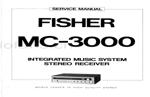 FisherMC3000ServiceManual 电路原理图.pdf