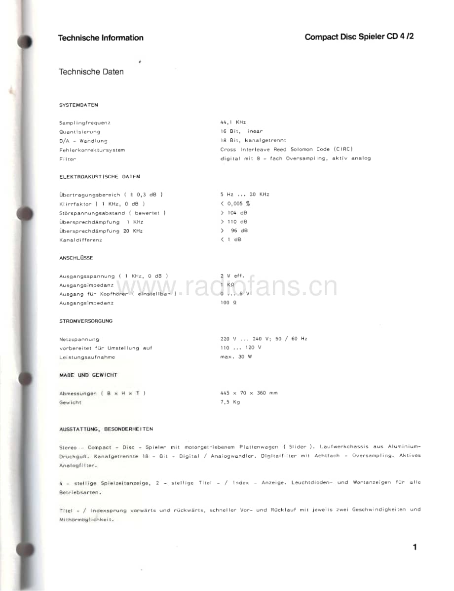 BraunCD42ServiceManual电路原理图.pdf_第3页