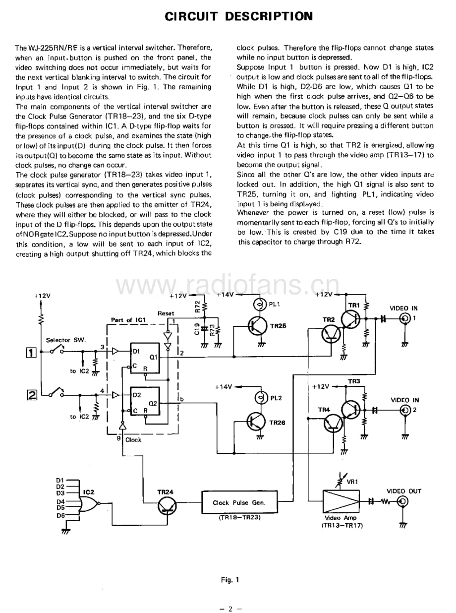 Panasonic_WJ-225 电路图 维修原理图.pdf_第3页