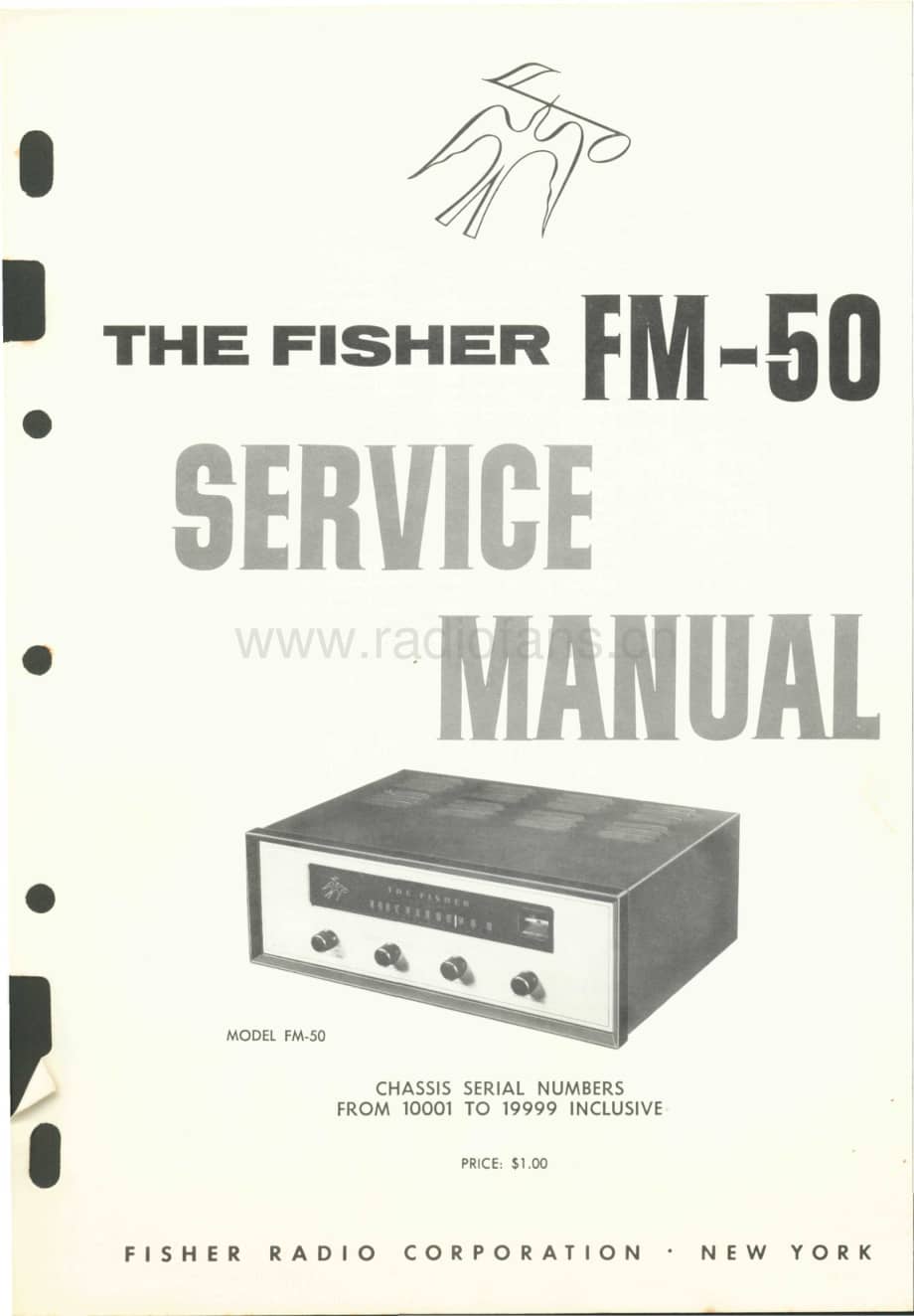 FisherFM50ServiceManual 电路原理图.pdf_第1页
