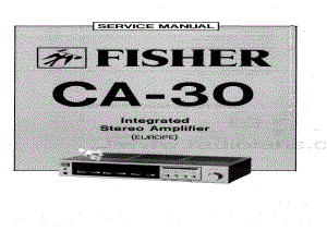FisherCA30ServiceManual 电路原理图.pdf