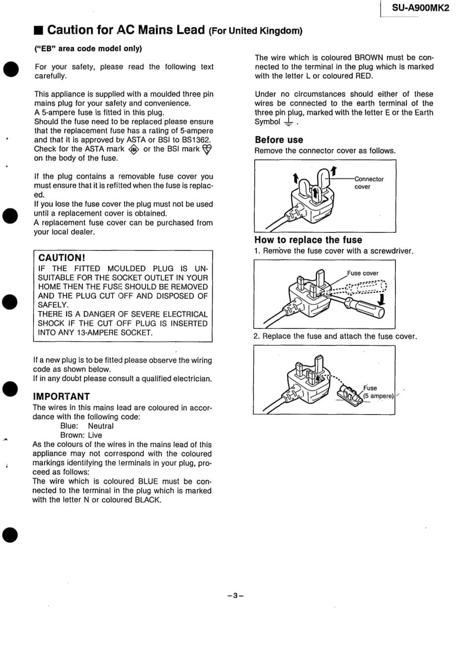 Technics SU-A900MK2 电路图 维修原理图.pdf_第3页