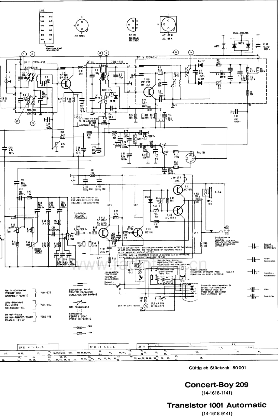 GrundigConcertBoy209 维修电路图、原理图.pdf_第2页