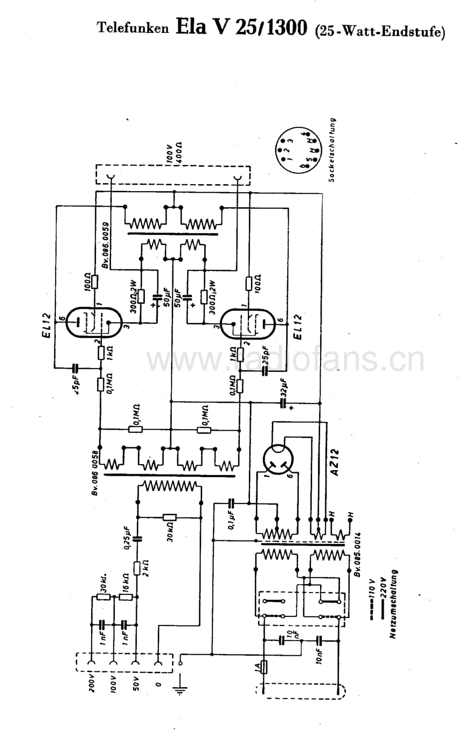 TelefunkenElaV251300维修电路图、原理图.pdf_第1页