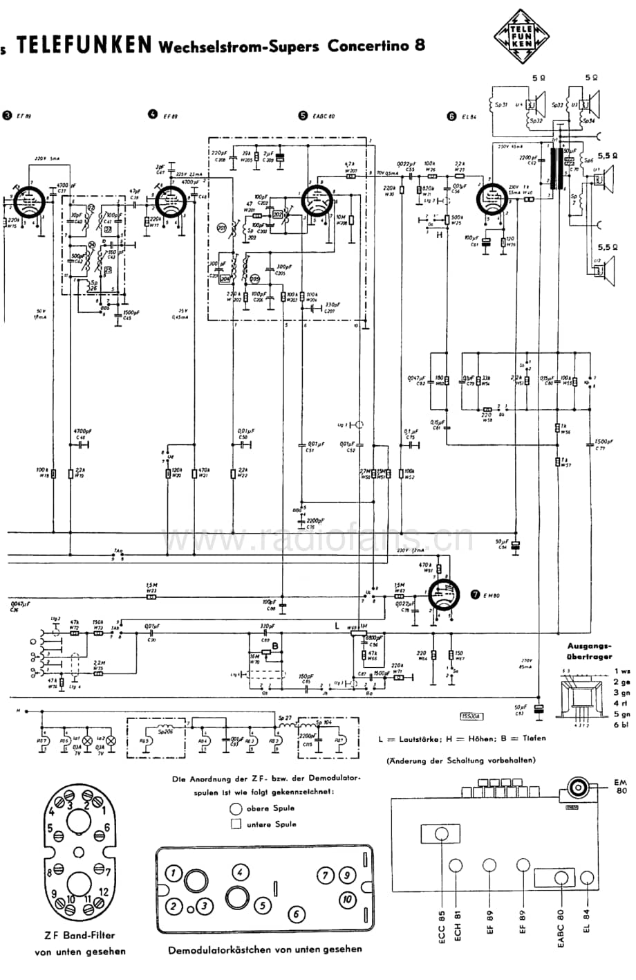 Telefunken_Concertino8 维修电路图 原理图.pdf_第2页