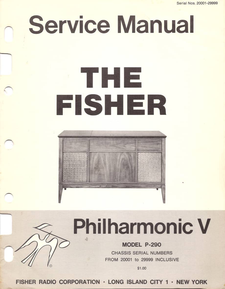 FisherPHILHARMONIC5P290ServiceManual2电路原理图 维修电路图 原理图.pdf_第1页
