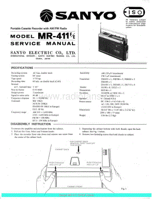 Sanyo_MR411_sch 电路图 维修原理图.pdf