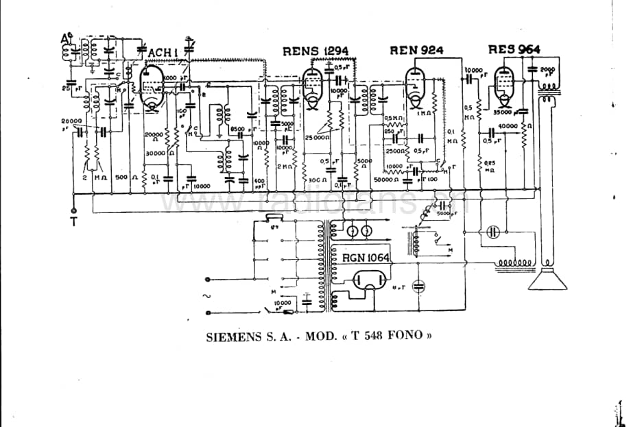 Telefunken548维修电路图、原理图.pdf_第1页