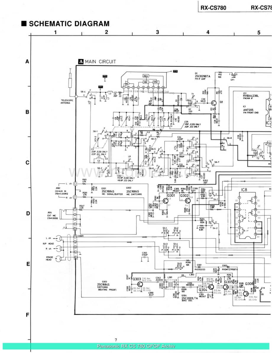 Panasonic_RX-CS780_sch 电路图 维修原理图.pdf_第2页
