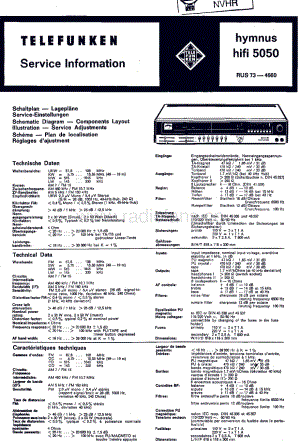 Telefunken_5050 维修电路图 原理图.pdf
