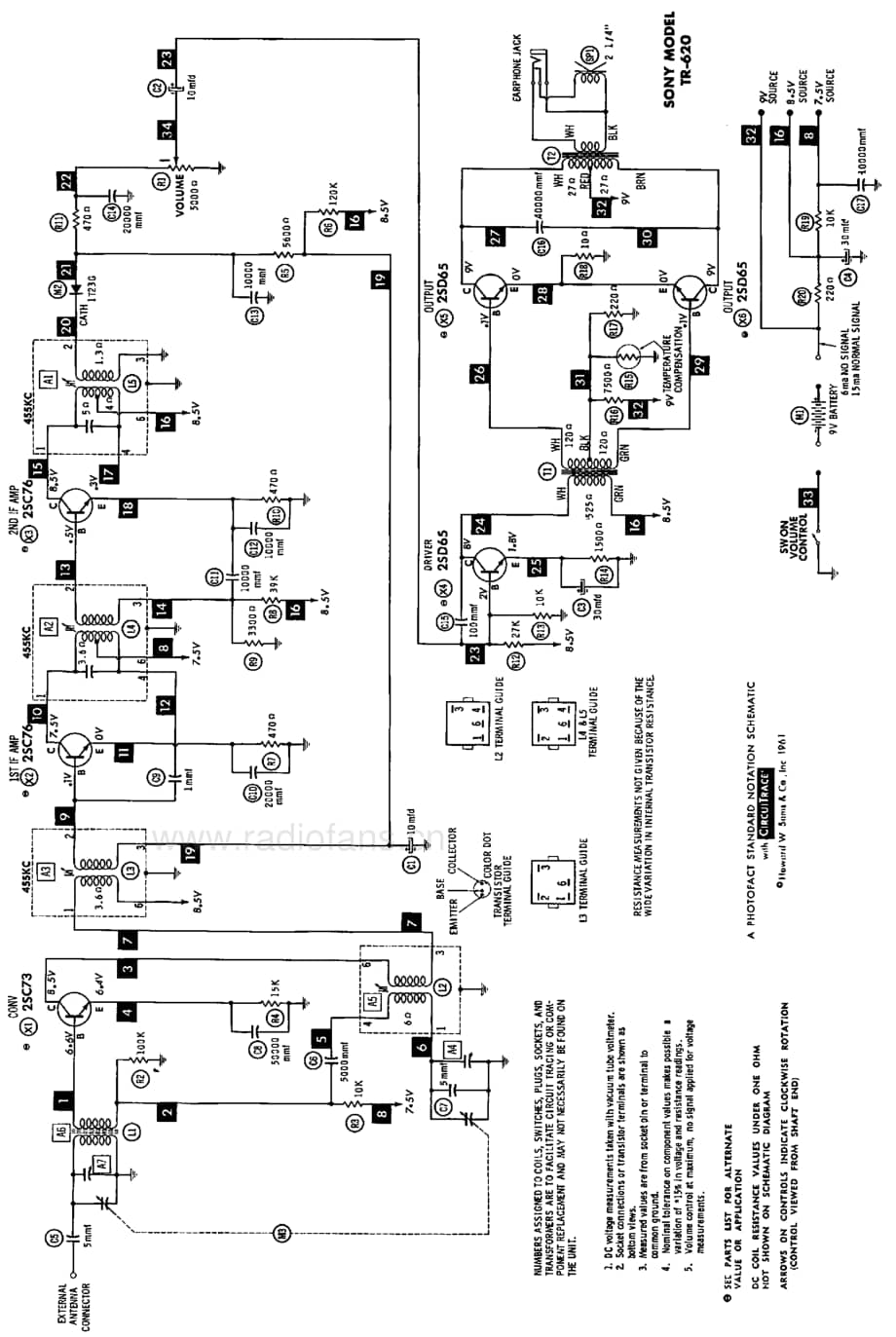 Sony_TR-620 电路图 维修原理图.pdf_第2页