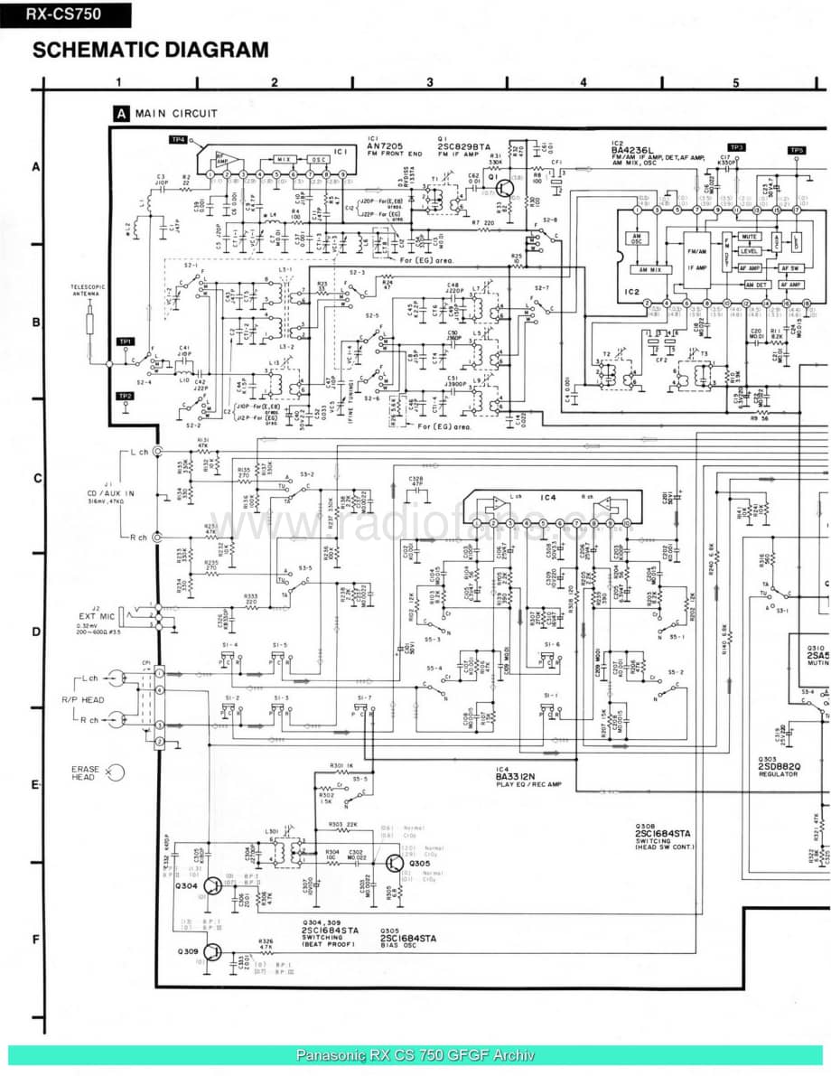 Panasonic_RX-CS750_sch 电路图 维修原理图.pdf_第2页