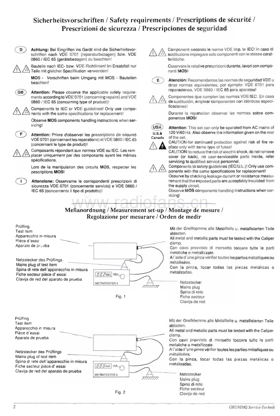 GrundigRR3000CD 维修电路图、原理图.pdf_第2页