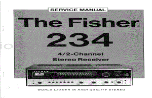 Fisher234ServiceManual 电路原理图.pdf