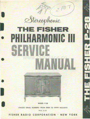 FisherPHILHARMONIC3P28ServiceManual 电路原理图.pdf