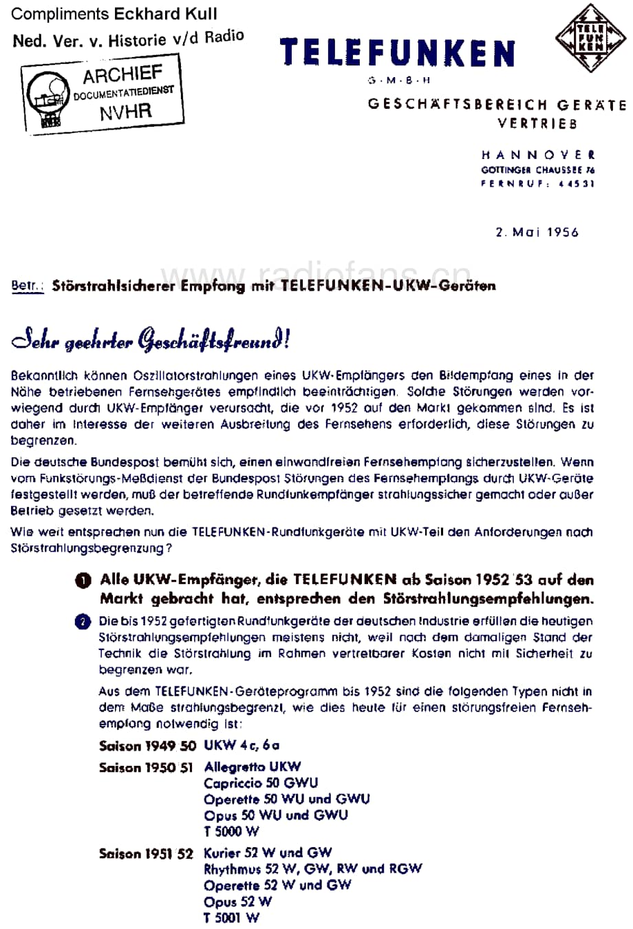 Telefunken_UKW4C 维修电路图 原理图.pdf_第2页