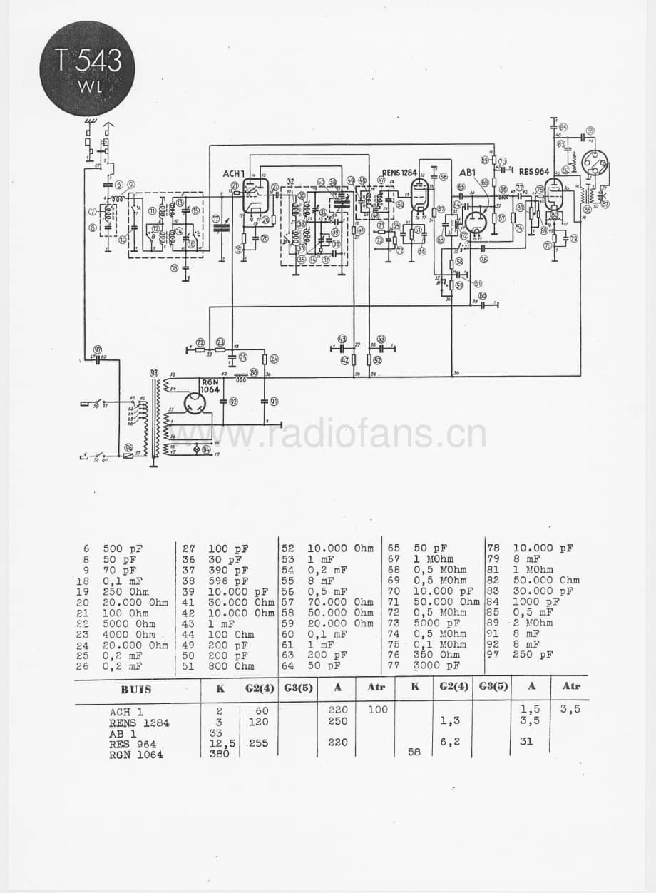 Telefunken543WL维修电路图、原理图.pdf_第1页