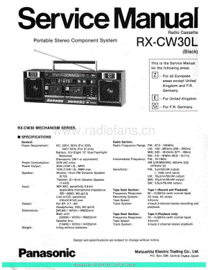 Panasonic_RX-CW30L_sch 电路图 维修原理图.pdf