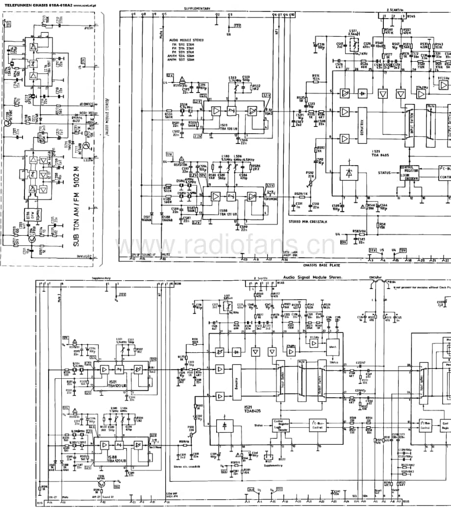 Telefunken618A维修电路图、原理图.pdf_第1页