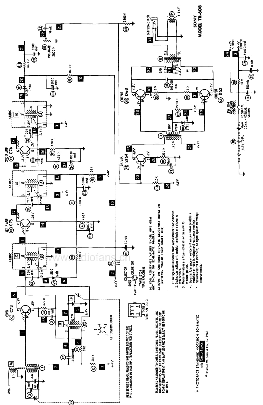 Sony_TR-608 电路图 维修原理图.pdf_第2页