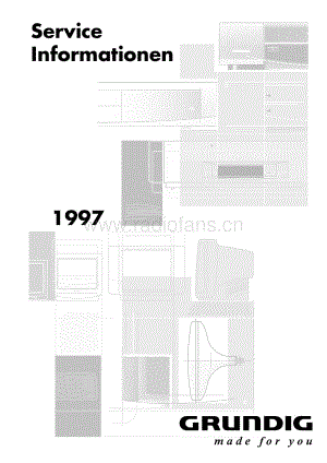 GrundigService1997 维修电路图、原理图.pdf