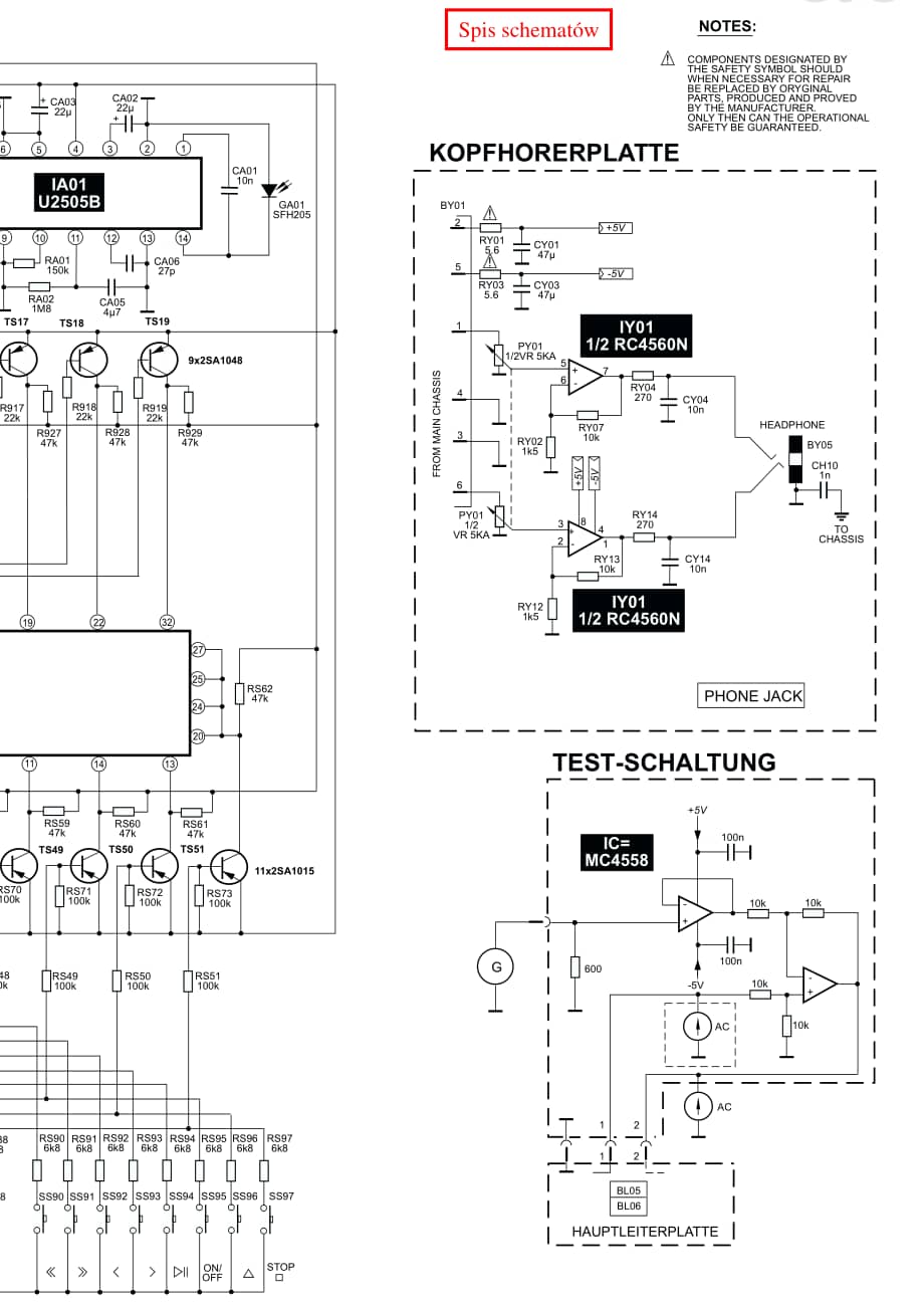 TelefunkenHS895CD维修电路图、原理图.pdf_第3页