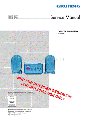 GrundigUMS4800 维修电路图、原理图.pdf