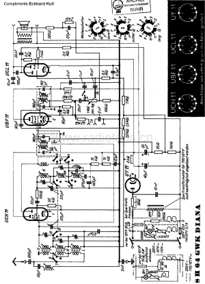 Telefunken_8H64GWK 维修电路图 原理图.pdf