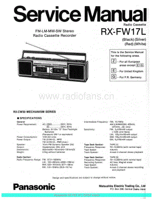 Panasonic_RX-FW17L_sch 电路图 维修原理图.pdf