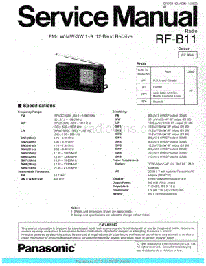 Panasonic_RF-B11_sch 电路图 维修原理图.pdf