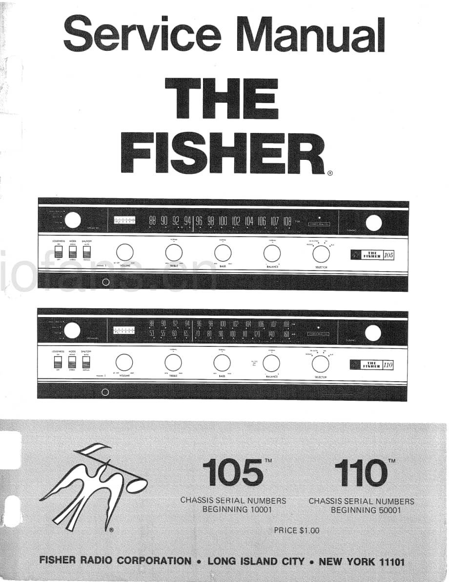 Fisher110ServiceManual 电路原理图.pdf_第1页