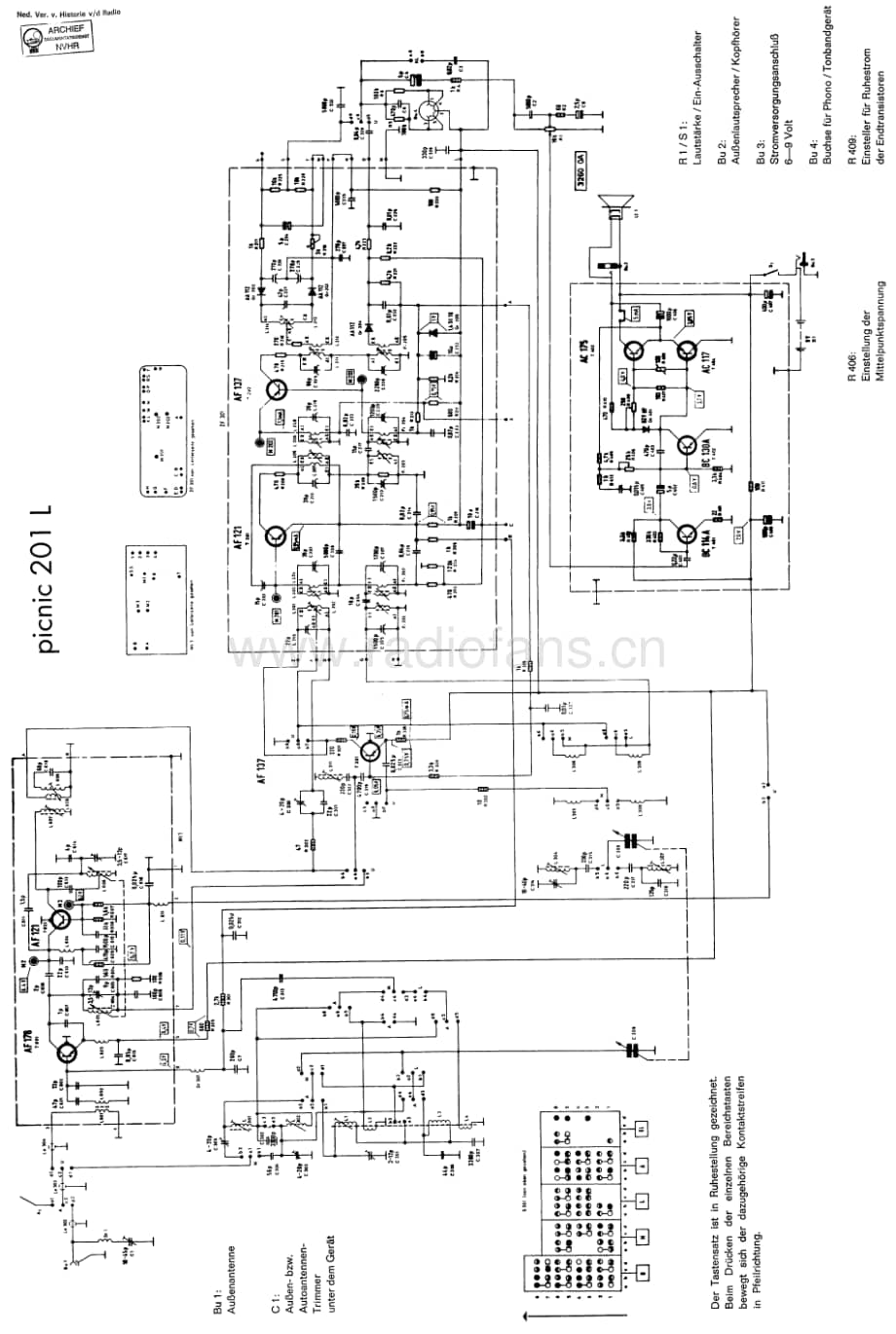 Telefunken_Picnic201 维修电路图 原理图.pdf_第1页