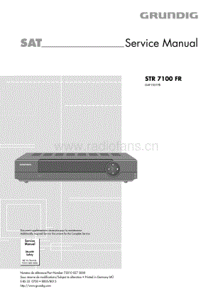 GrundigSTR7100FR 维修电路图、原理图.pdf