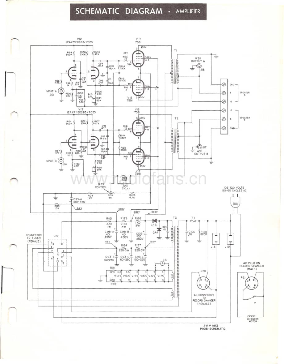 FisherAMBASSADOR4A60XServiceManual 电路原理图.pdf_第3页
