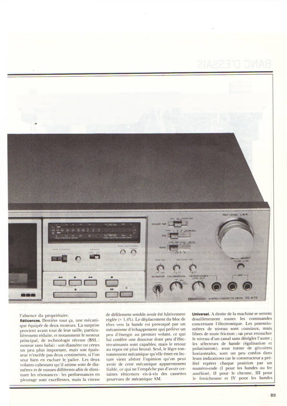 Sony-TC-K75-Test 电路图 维修原理图.pdf_第2页